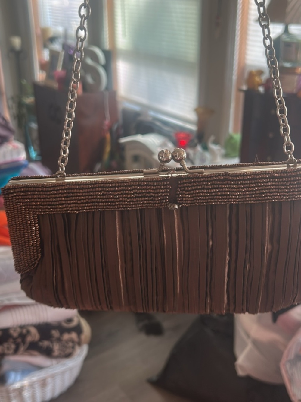 Fringe purse